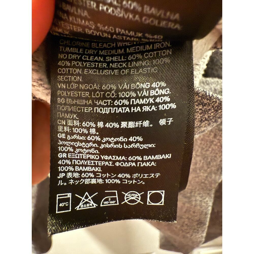 H&M High-neck Gray Pullover Sweater Men’s Large - Picture 5 of 5